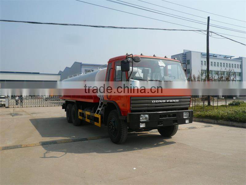 Dongfeng 6x4 water tender trucks for sale
