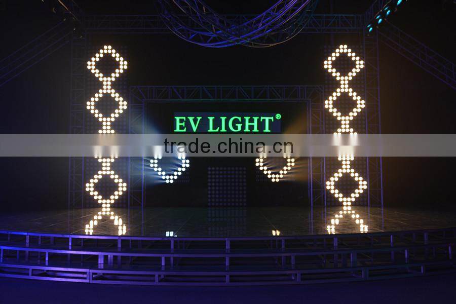 2016 Factory Produced AU new product 72pcs 3W RGB led bar light EV W372A