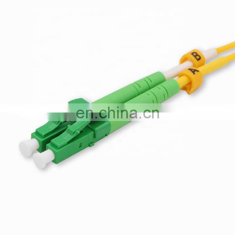 2.0mm 3.0mm LC duplex singlemode optical fiber connector
