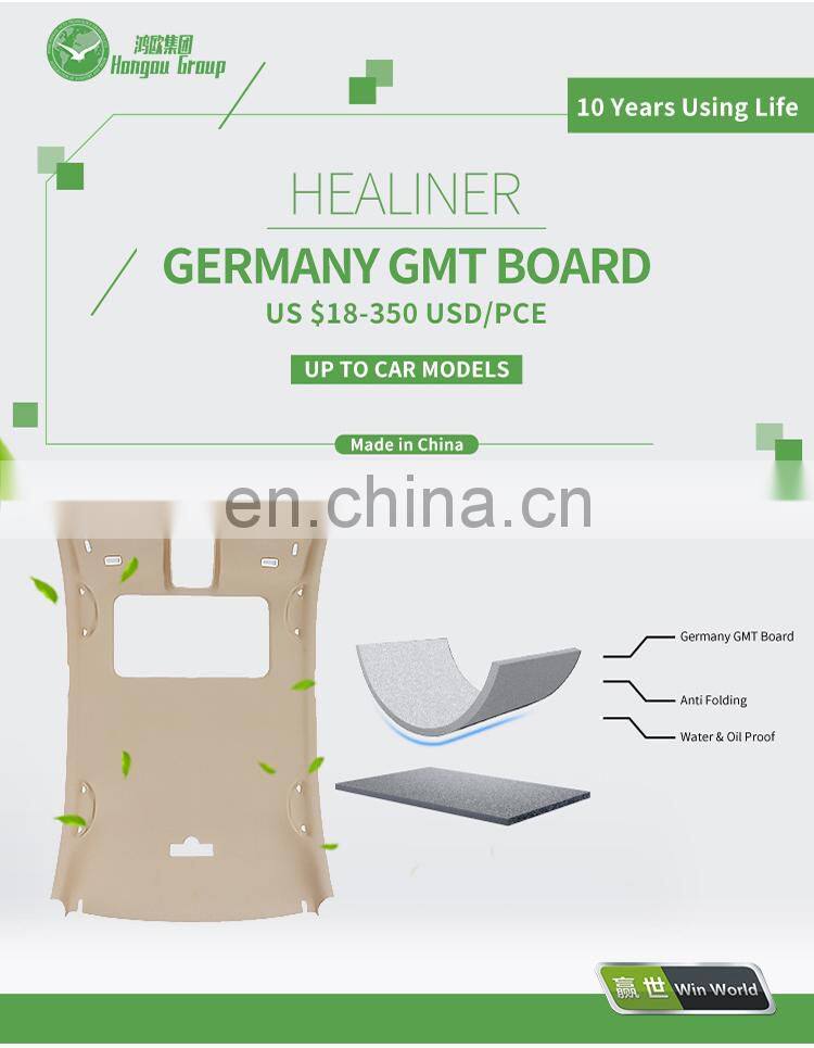 Interior Accessories Professional custom Factory products car roof liner celling headliner parts for VW Golf 6