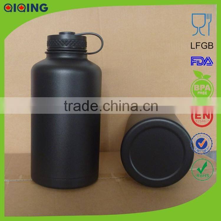 stainless steel swing top growler 2L ceramic beer stein HD-104A-14