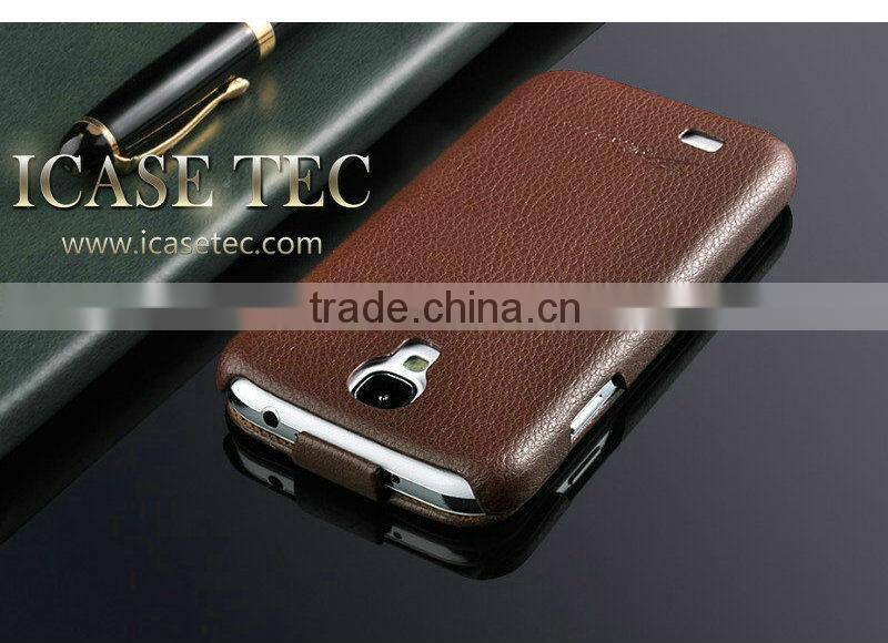 leather case cover for galaxy s4 , flip cover for samsung i9500 , Hot leather case for samsung galaxy s4