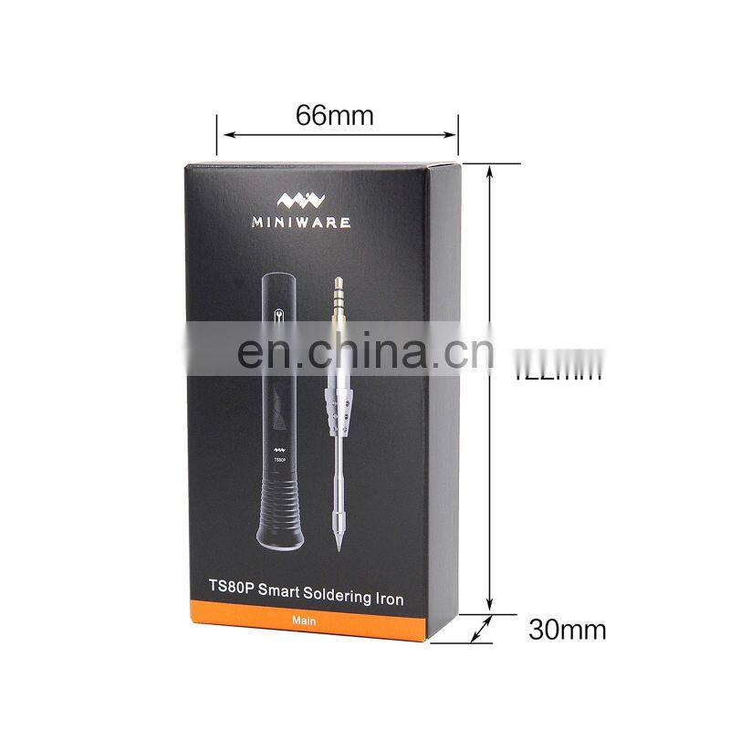 TS80P 30W Adjustable Temperature PD2.0 QC3.0 Power Supply Portable Soldering Iron Kit