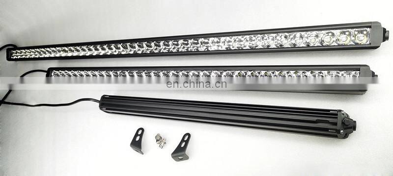 LED25 Off-Road Amber yellow light bar White Lights Single Row Slim Light Bar Out mixed optical tape dt connector Combo LANTSUN