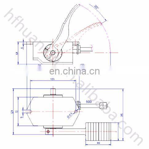 Electric Throttle,Electric Foot Pedal, Foot Throttle Accelerator For EV EFP-001