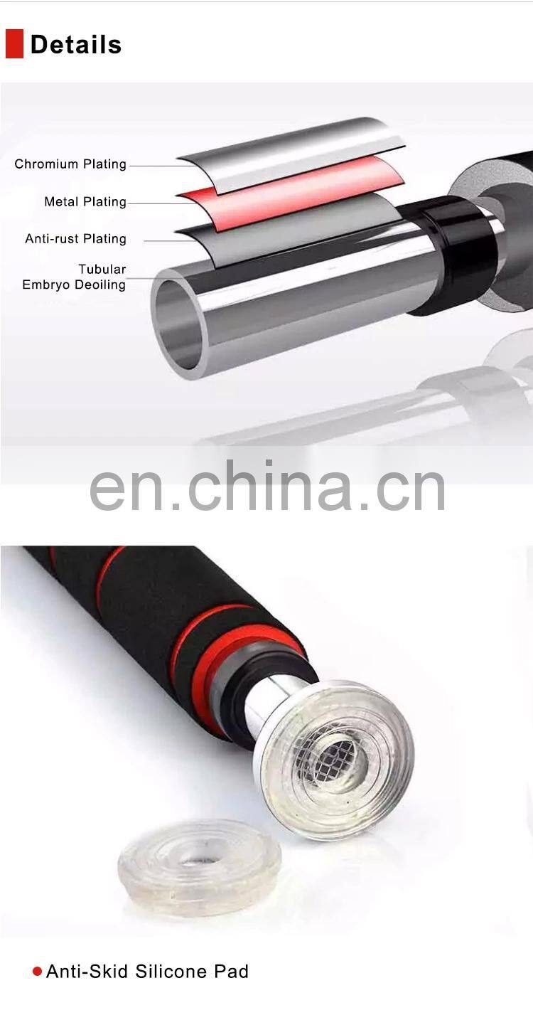 Body Building Squat Rack Home Wall Mount Fitness Adjustable Exercise Pull Up BarHandles hammer gym