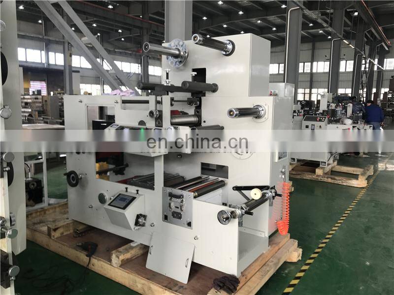 UTR320-2 Two Color Single Side Self Adhesive Roll to Roll Label Flexo Printing Machine with Ceramic Anilox