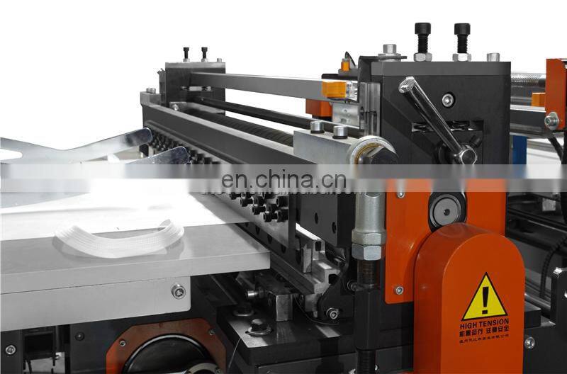 UT21 CE approved Automatic PP Non woven fabric wine gift bag Making Machine, 3D nonwoven carrier bag forming equipment