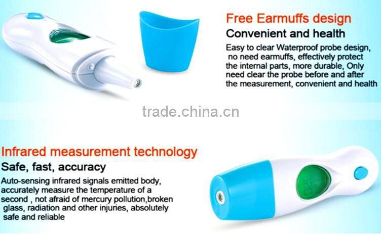 Funny Thermometer Ear Forehead Samrt Sensor Temperature Indicator Non Label Household Intelligent Clinical Equipment Acurite Kit
