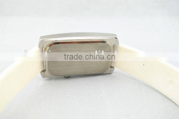 2014 unisex lava iron samurai LED digital metal bracelet wrist watches men gift