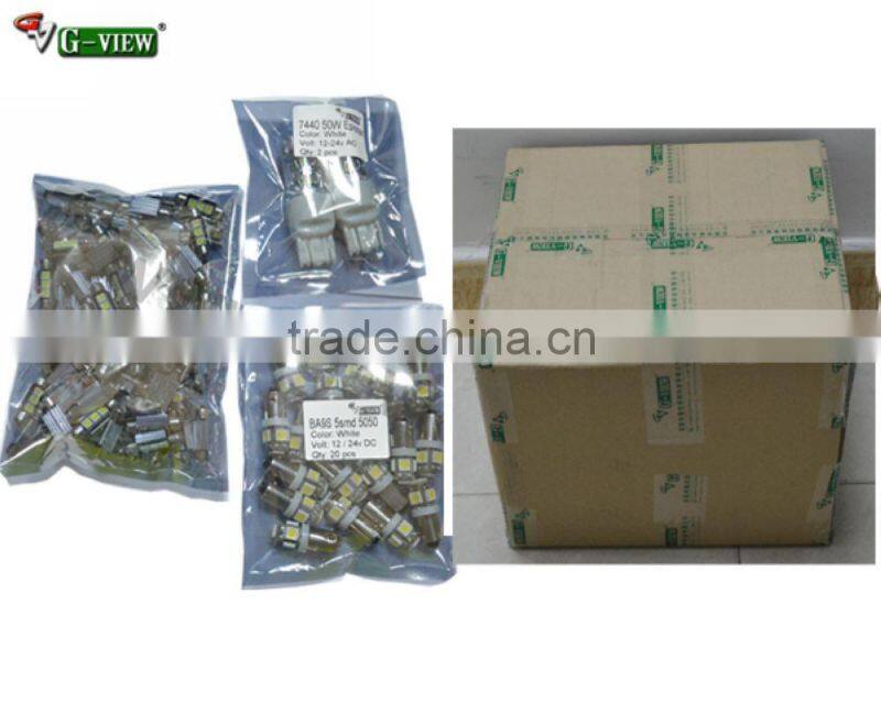 China led dongguan car led factory 2835smd bulb t10 canbus 12smd 12V DC