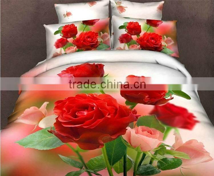 Digital printing cotton silk polyester fabric