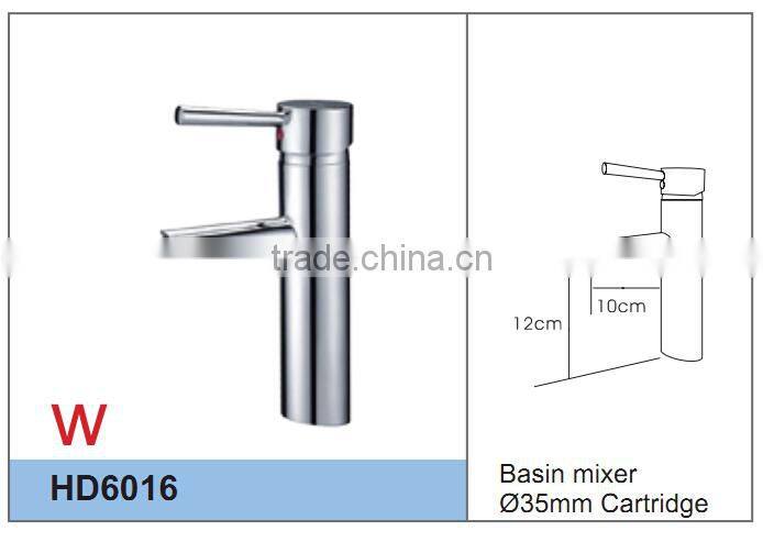 HD6016 35mm Watermark Australian Standard WELS Round Basin Mixer Faucet Kitchen Sink Mixer Tap