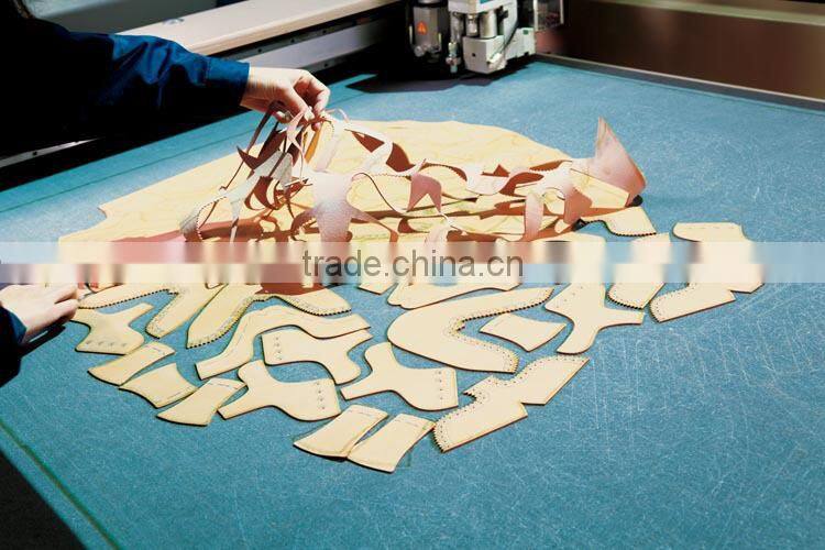 Two Heads Oscillation Knife Leather Cutting Machine for Shoes Production RZCUT-3616-2H