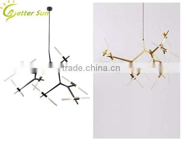 Modern Hill Agens tree Pendant Lamp, Decorative Pendant Light for Restaurant