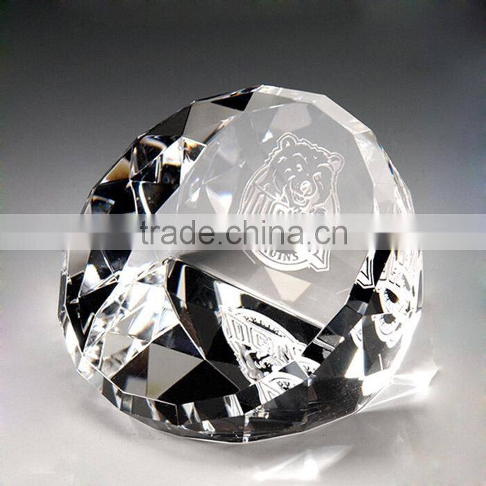 Illuminate Crystal Slant Paperweight