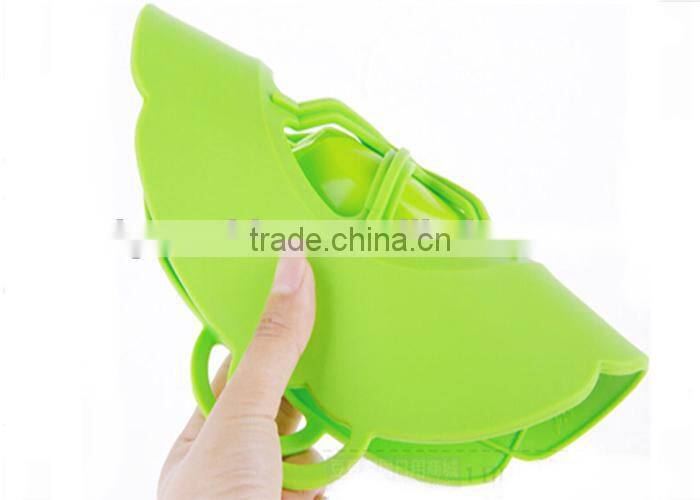 Flexible High temperature resistant silicone pot lid cover spill stopper