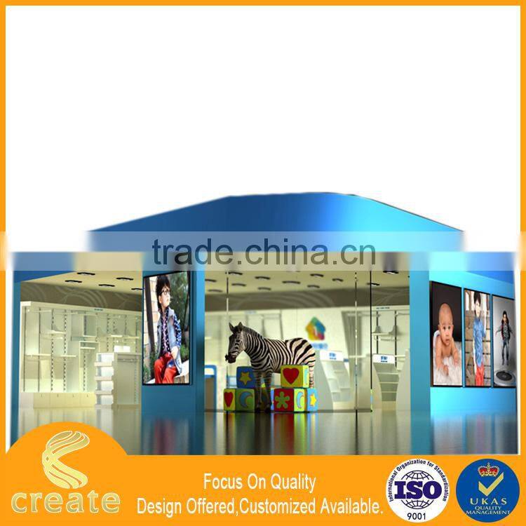 Lovely children furniture for shoe store,store kiosk for children,retail clothes showcase for children products