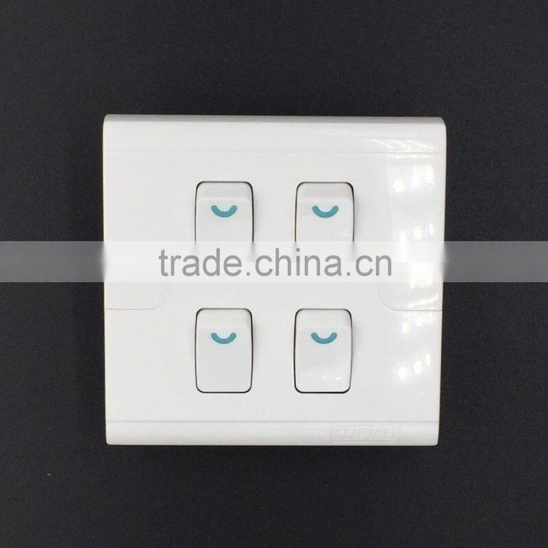 Free sample with CE two gang two way switch for Myanmar market