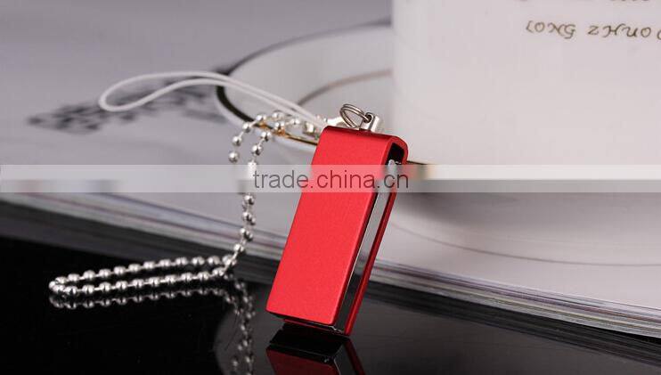 2016 wholesale 2/4/8/16/32/64GB 2.0/3.0 swivel usb flash drive