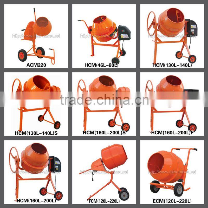 Hand Operated Concrete Mixer,Small Mobile Concrete Mixer,Manual Concrete Mixer Machine