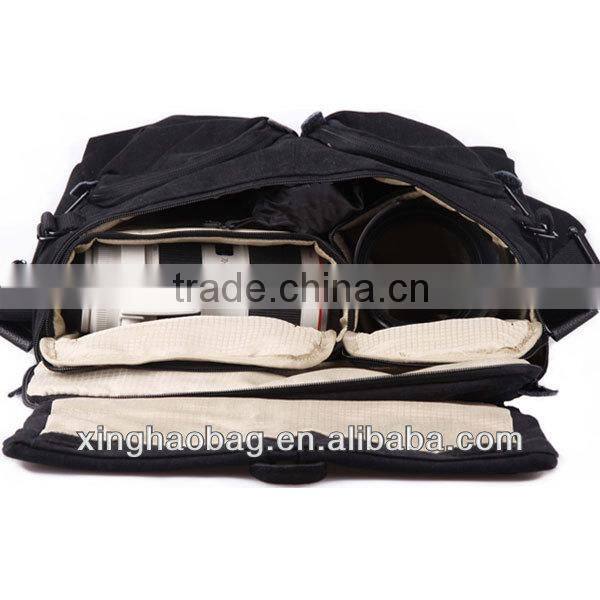 High Quality Professional vintage canvas camera bag camera assistant bag