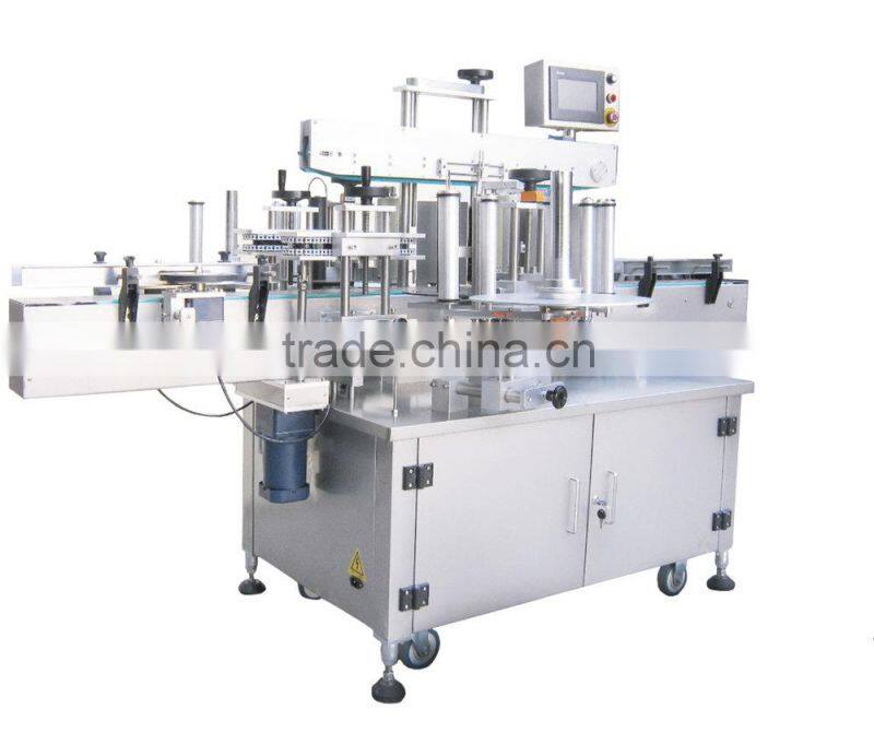 Multifunctional high-precision flat bottle double sides labeling machine