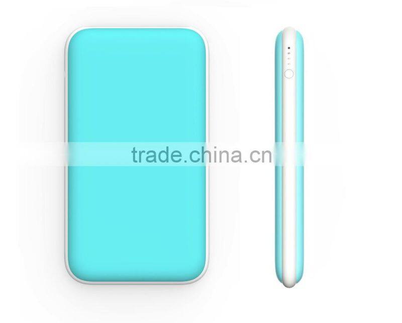 thin polymer power bank mobile chargers 10000mah