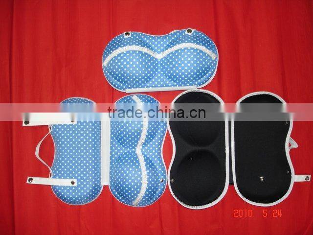 Fashion and protective Polka dot EVA bra case