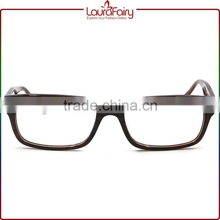 Laura Fairy Hot Selling Fashion Model Brown Acetate Optical Frames In Wholesale