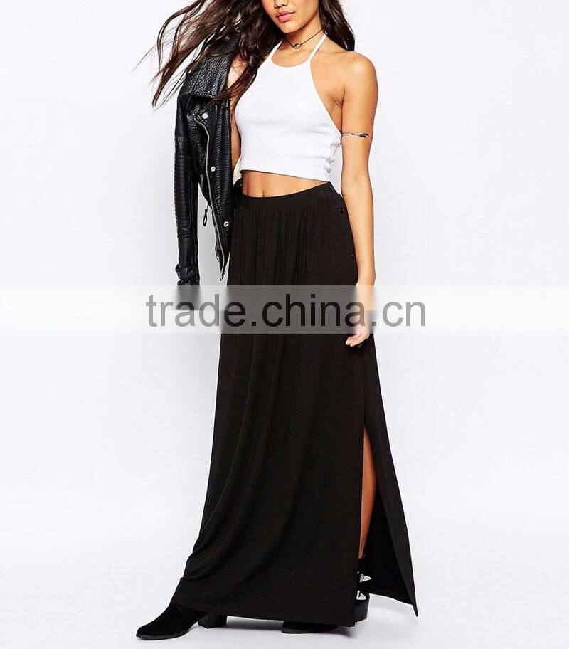 Maxi long petticoat sex skirt dress design for women apparel wholesale