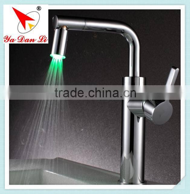 led waterfall bathroom basin faucet Y6701