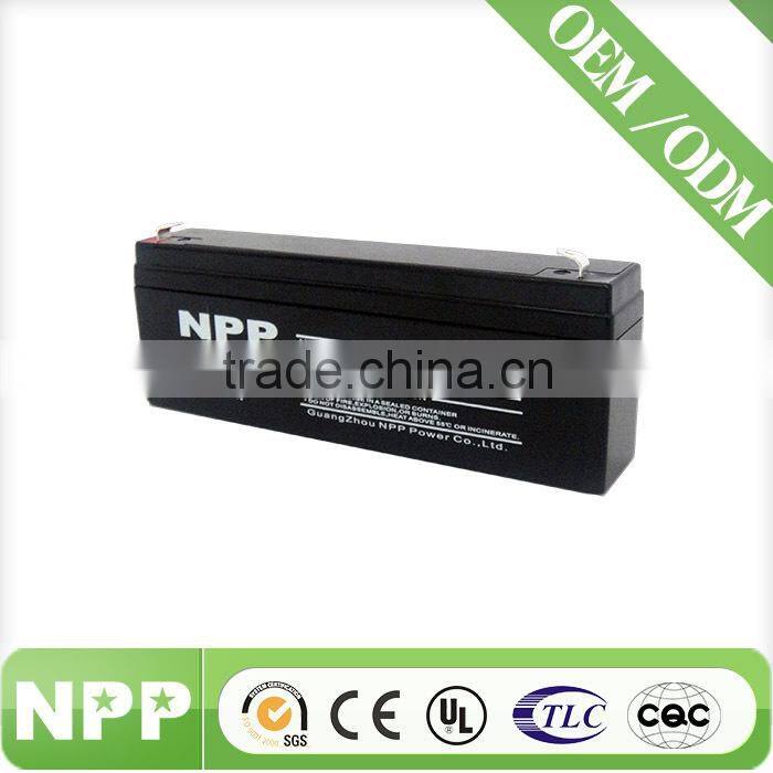 12v2.3ah GEL lead acid battery for UPS