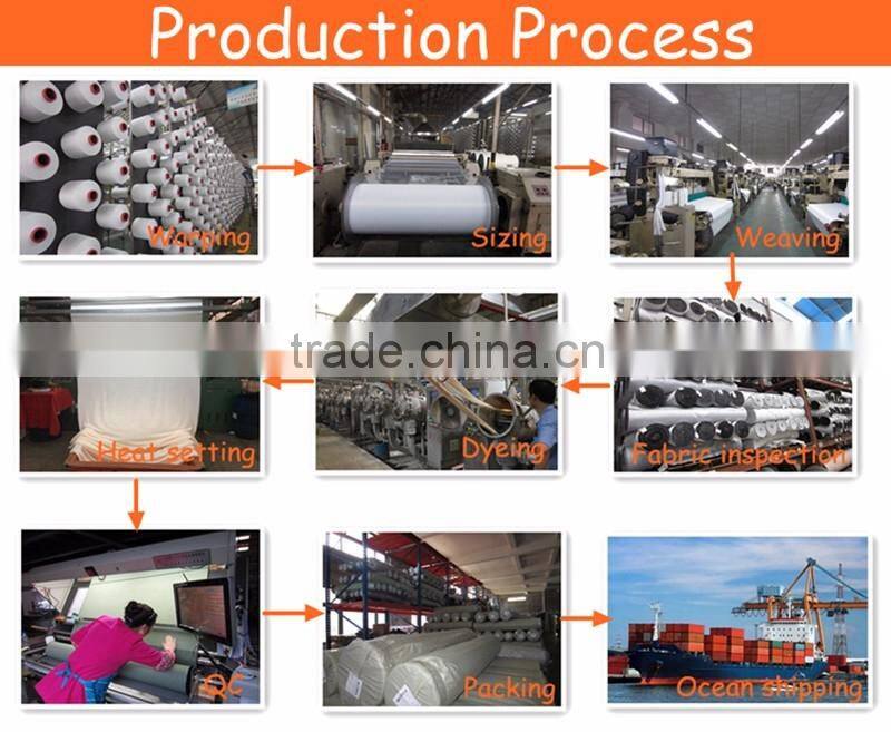 100 polyester thick moss crepe fabric for lady wear