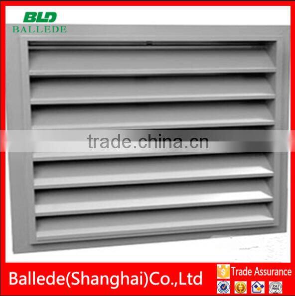 Interior air louver exhaust air grille