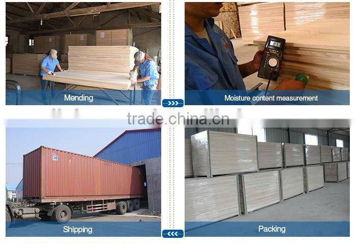 factory supply high quality good surface delicate paulownia panel