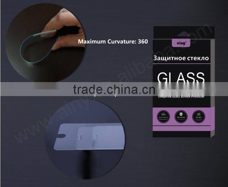 Ainy new products 2016 anti blue light tempered glass screen protector for iphone 5s