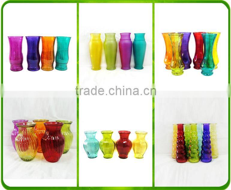 Wholesale Glass Vase Round Cylinder Vase