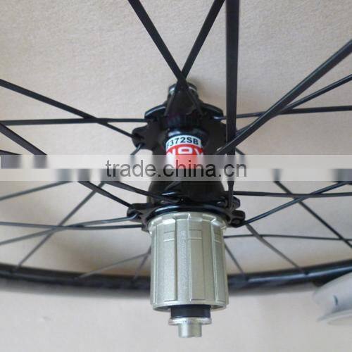 UDELSA Road 60mm Carbon Wheelset with alloy braking surface 25mm wide