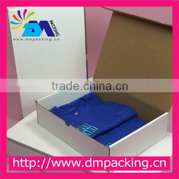 white one layer corrugated box