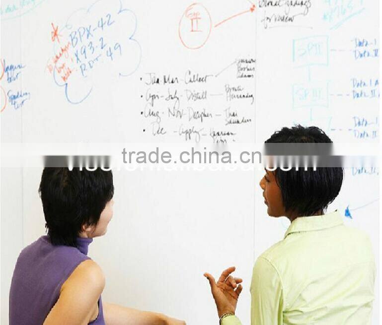 whiteboard film for chalkboard for wall,easy erase writing whiteboard film for office and home decorative
