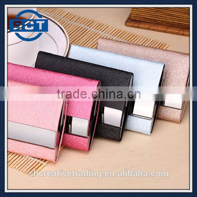 Ladies Metal Business Card Cases with Free Logo Engraving