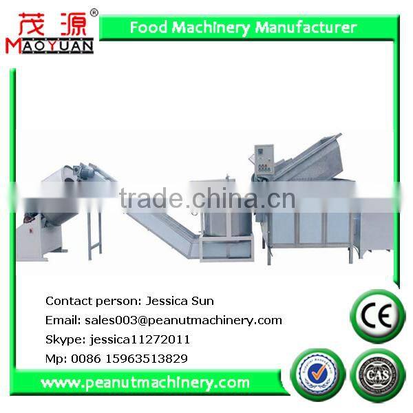 Simple fried nut processing machine