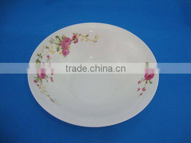Daily used porcelain salad bowl,ceramic fruit bowl,rice bowl ceramic made in china