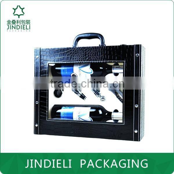 fashion style wine bottle gift box packaging