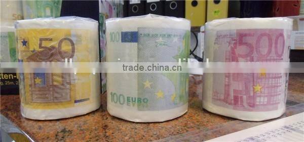 Standard Jumbo Roll Size Toilet Tissue Type Custom Printed Toilet Pape