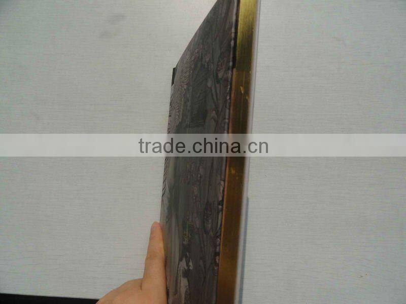 hard plastic creative notebook cover personal design memo school paper notebook