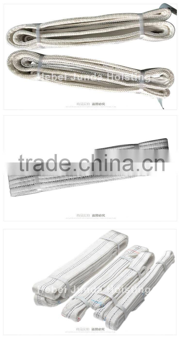 cheap price webbing sling type 1-10Ton lifting capacity belt sling
