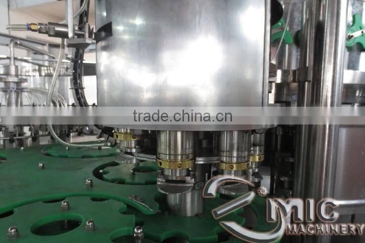 MIC-18-18-1 Micmachinery Chinese manufacturer beer bottle filling machine beer bottle filling and capping machine with CE