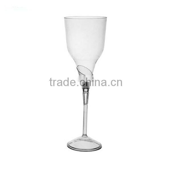 Disposable Plastic Champagne Flute Goblet Glass